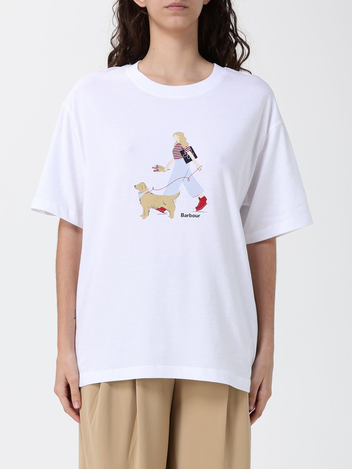 [Barbour] T-shirts Short Sleeve SS26 LTS0713 WH11