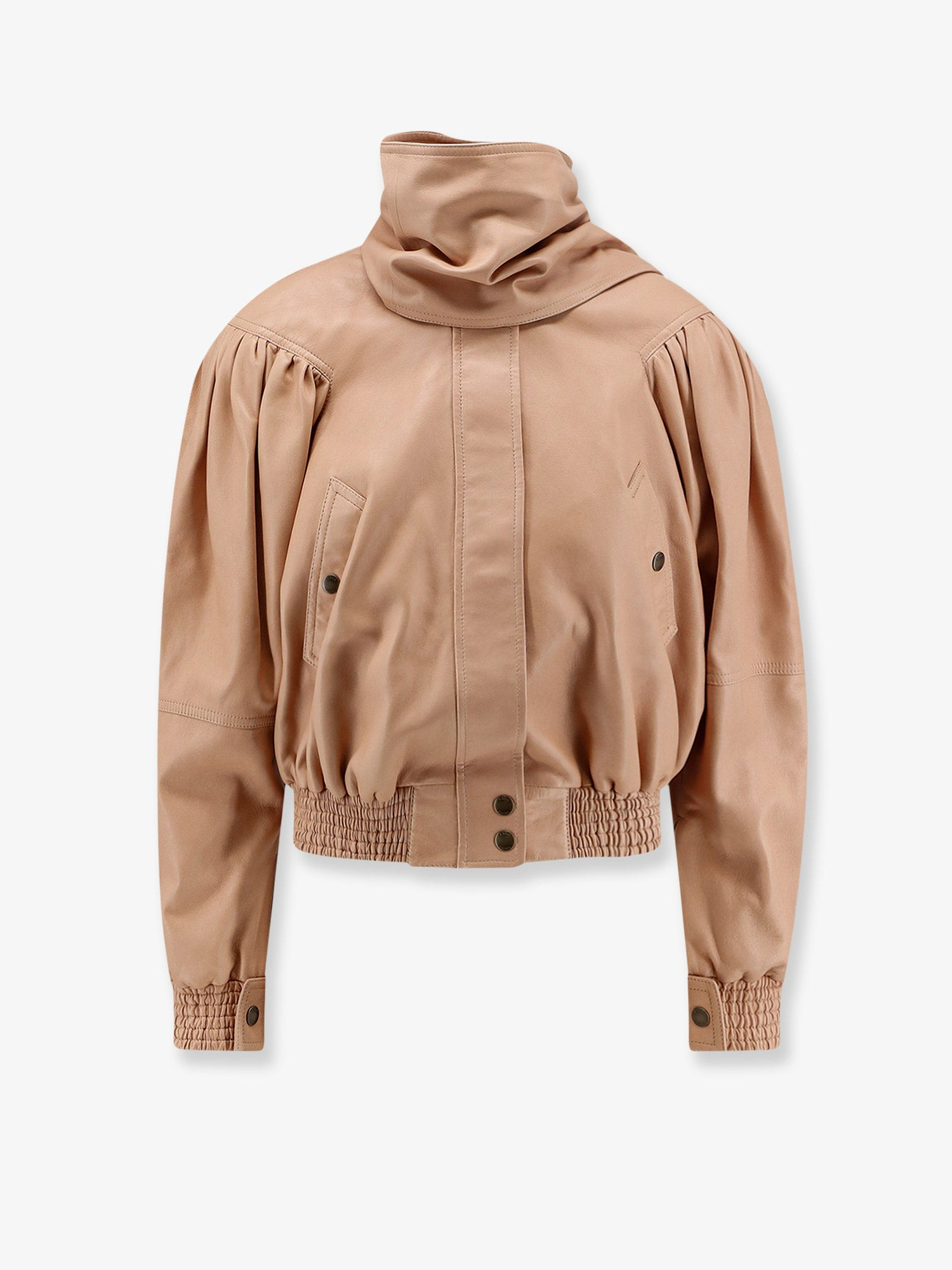 [CHLOE'] Leather Jacket SS26 CH26UCV332016J7