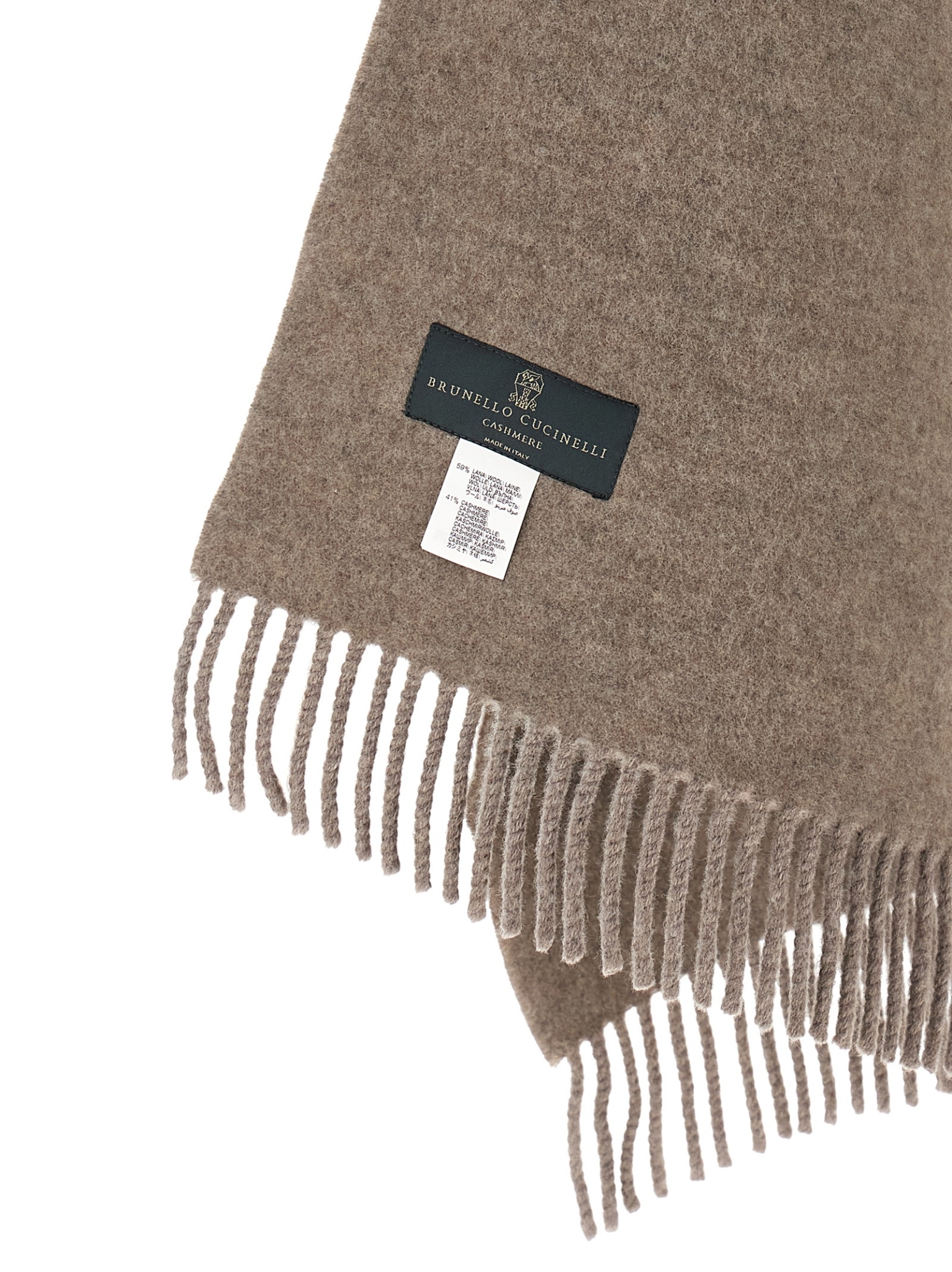 [Brunello Cucinelli] Scarf FW26 MSCDAGW83CBROW