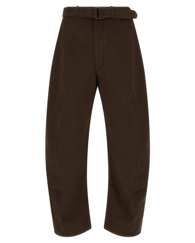 [LEMAIRE] Trousers FW26 PA326LD1077BR512