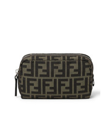 [Fendi] Pouch FW26 8N0218B1J2F1PR4 TOBACCO MORO BLACK