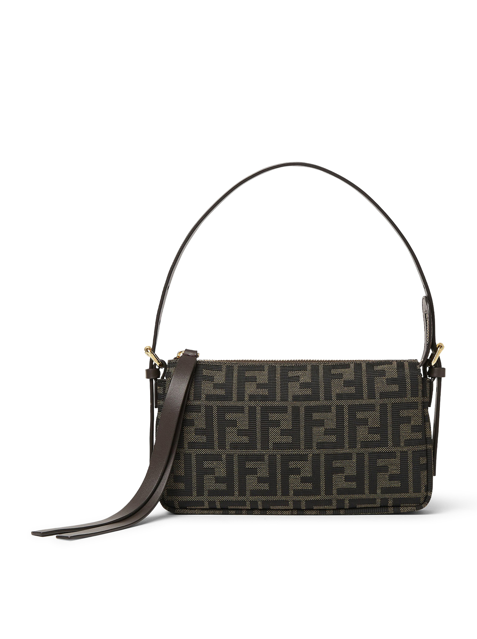 [Fendi] Tote bag FW26 8BS123B17AF14YN TOBACCO MORO EBANO