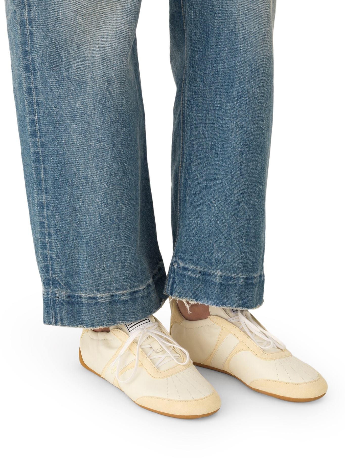 [Chloe] Sneakers SS26 CH26S15RVQ24U BUTTERCREAM