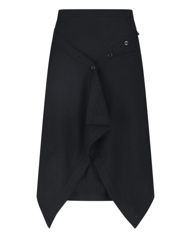 [LEMAIRE] Long skirt FW26 SK1082 LK1063BK999