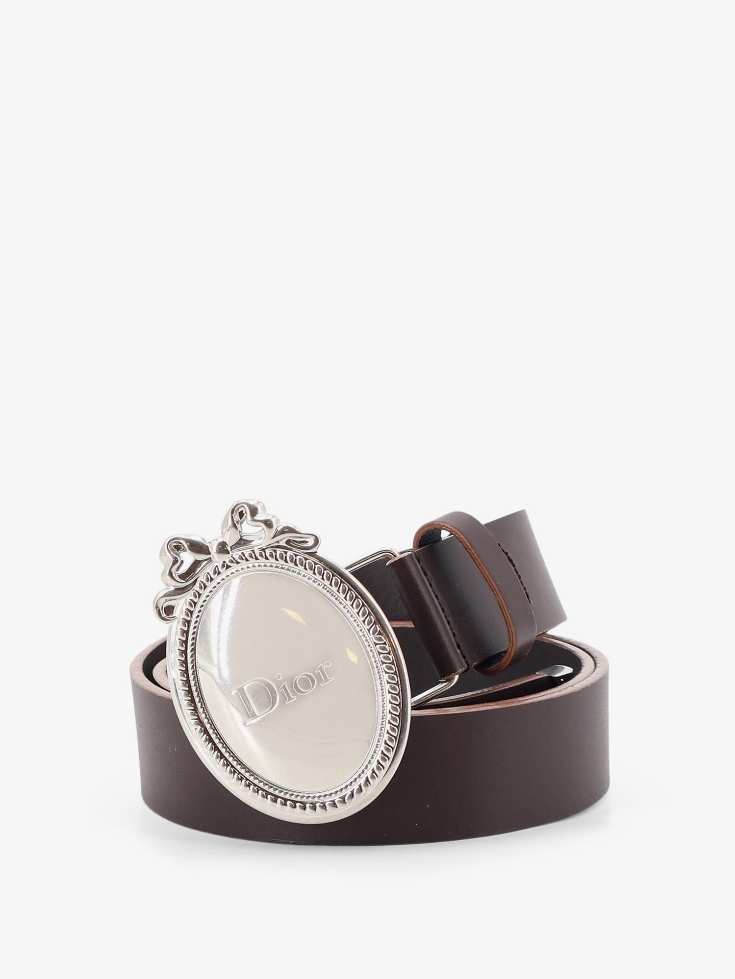 [Dior] Belt FW26 4731PDTOLDARKBROWN