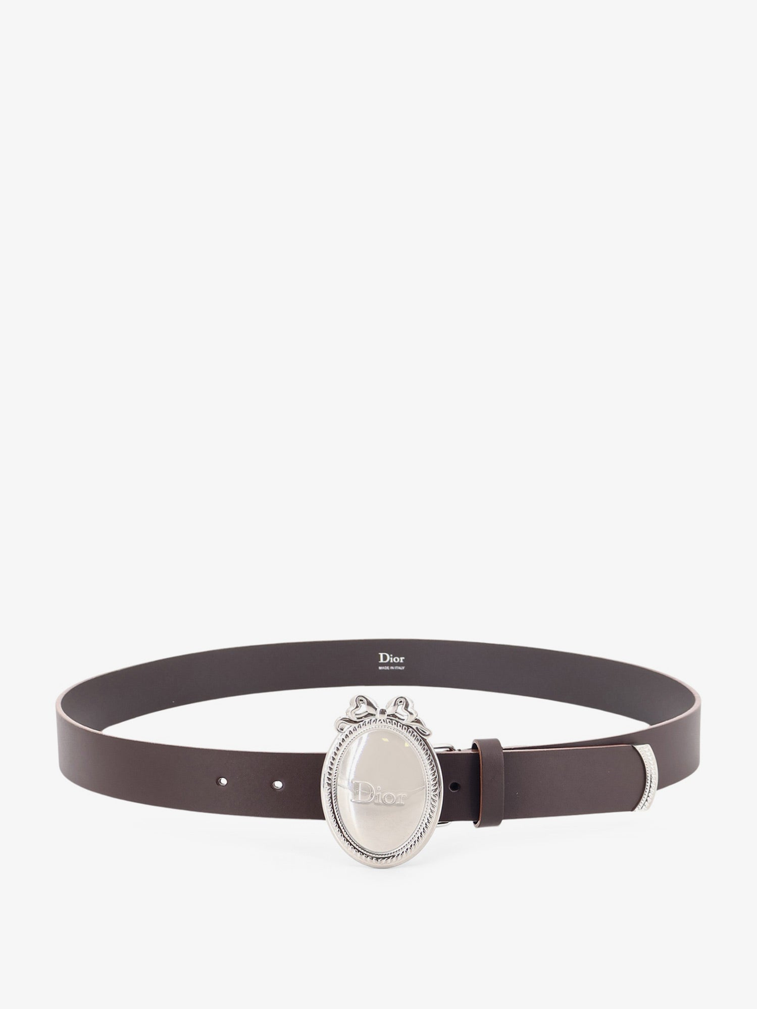 [Dior] Belt FW26 4731PDTOLDARKBROWN