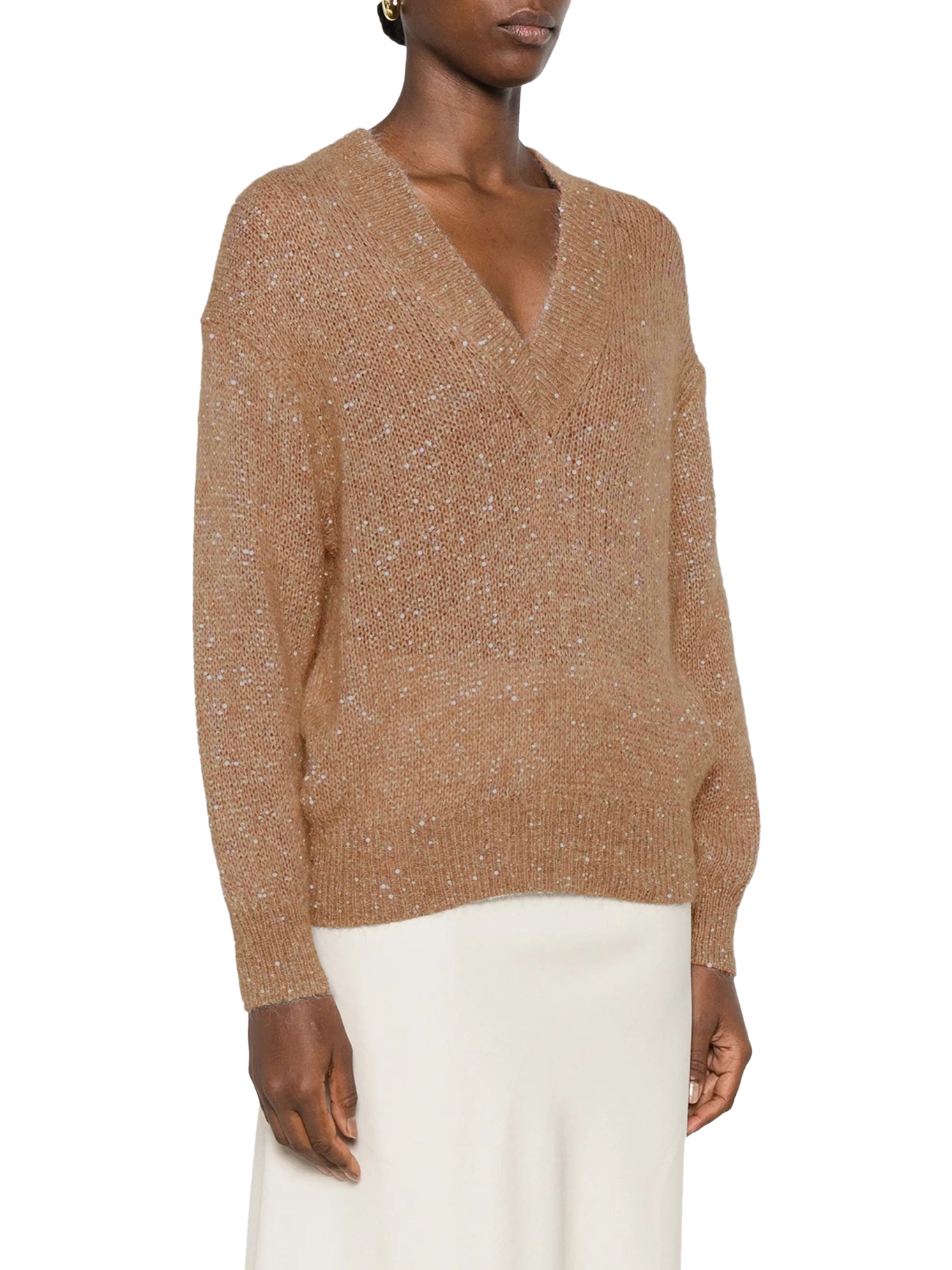 [Brunello Cucinelli] Knitwear FW26 MMS579702C9918 BROWN
