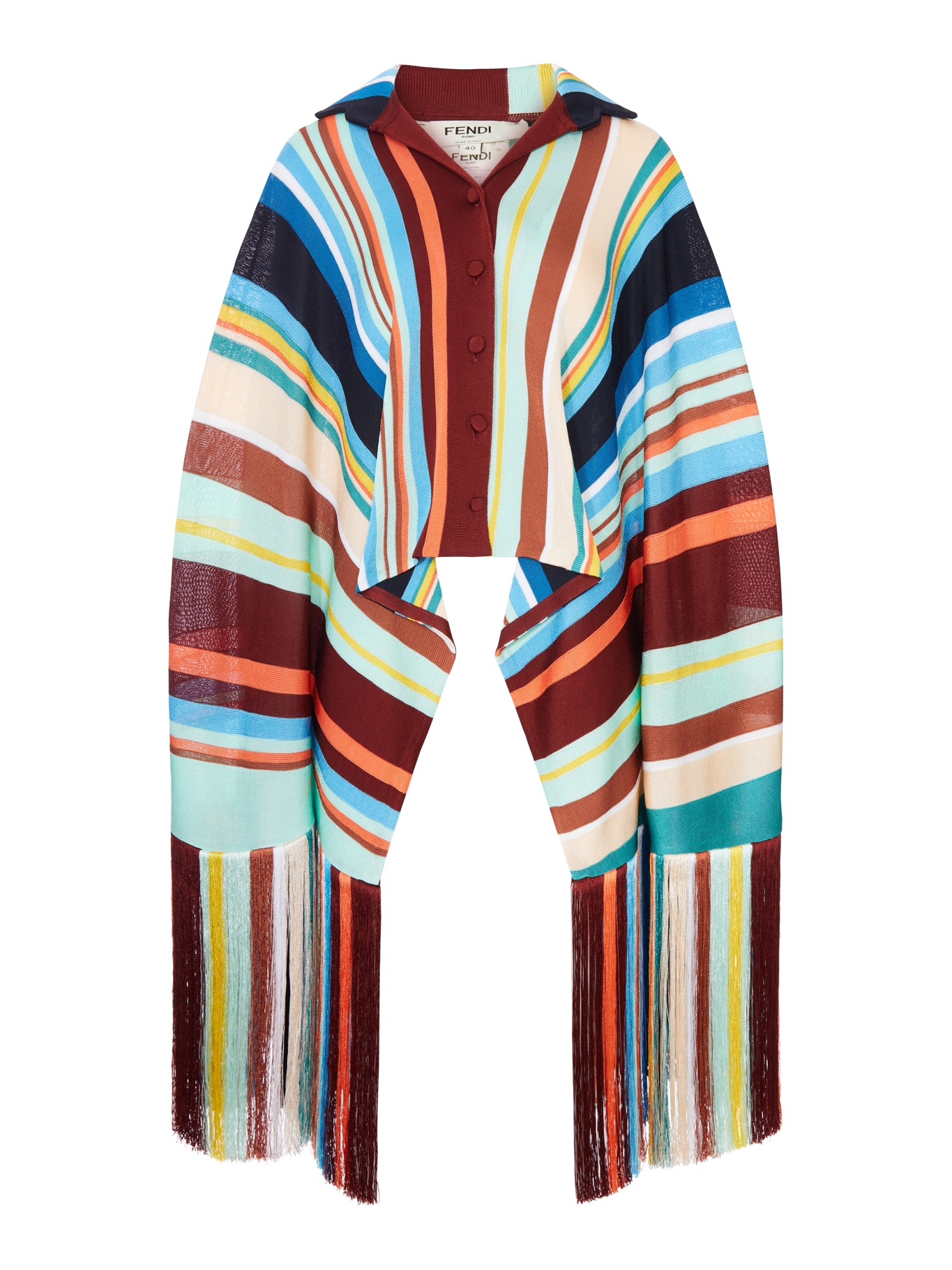 [Fendi] Cape FW26 FZJ612AYBZF0ZA0 MULTICOLOR