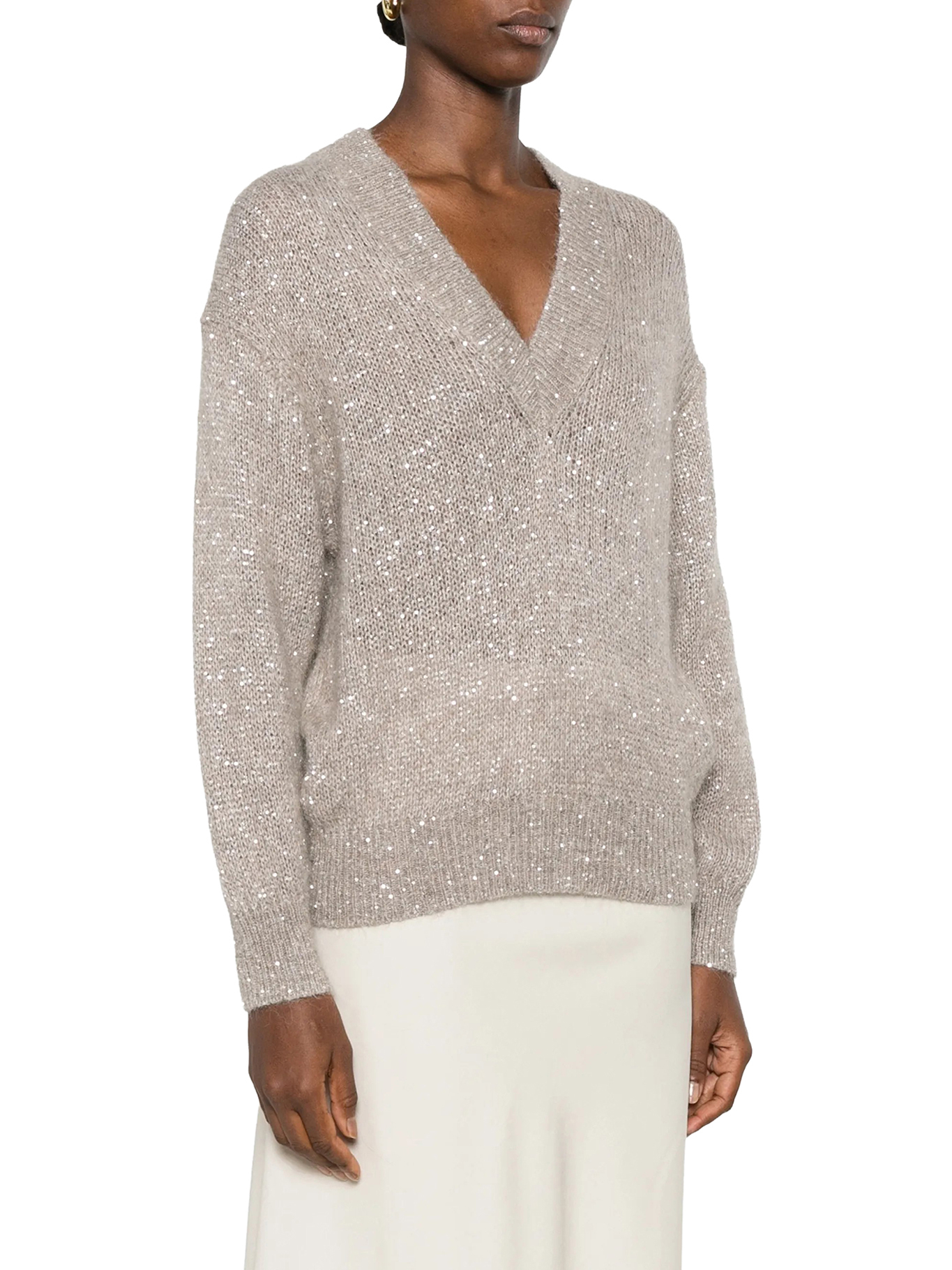 [Brunello Cucinelli] Knitwear FW26 MMS579702C9900 TAN