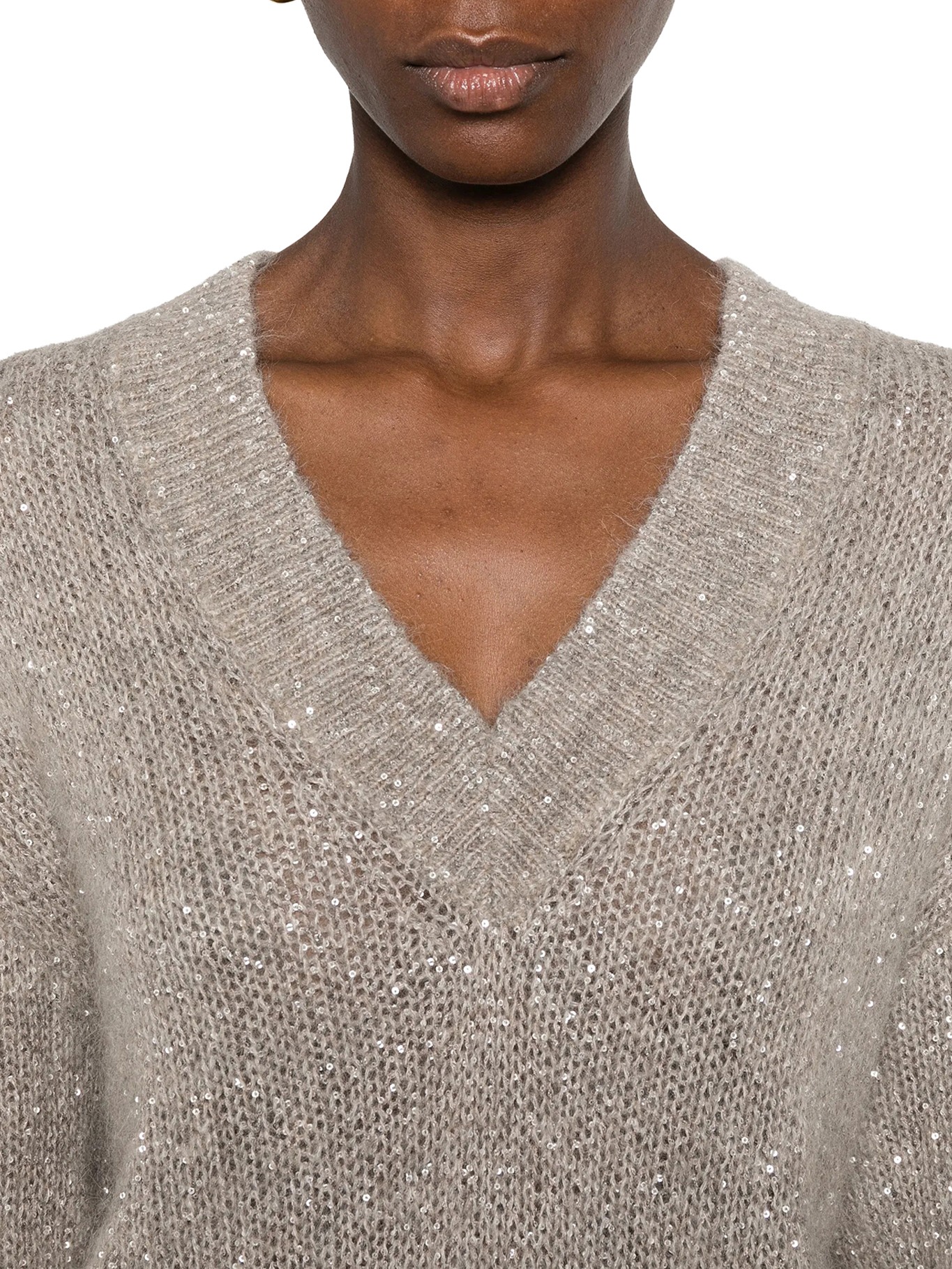 [Brunello Cucinelli] Knitwear FW26 MMS579702C9900 TAN