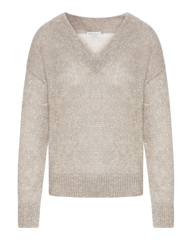 [Brunello Cucinelli] Knitwear FW26 MMS579702C9900 TAN
