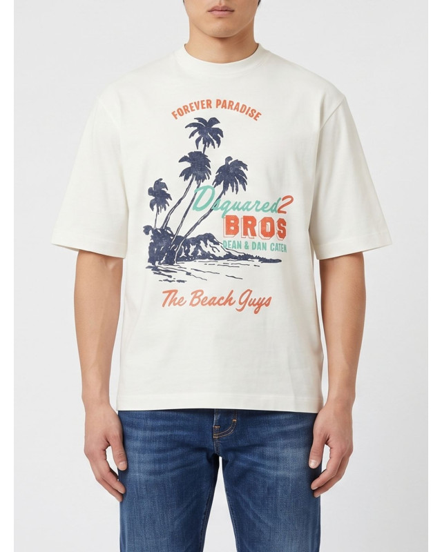 [Dsquared2] T-shirts Short Sleeve SS26 S74GD1547D20106 100