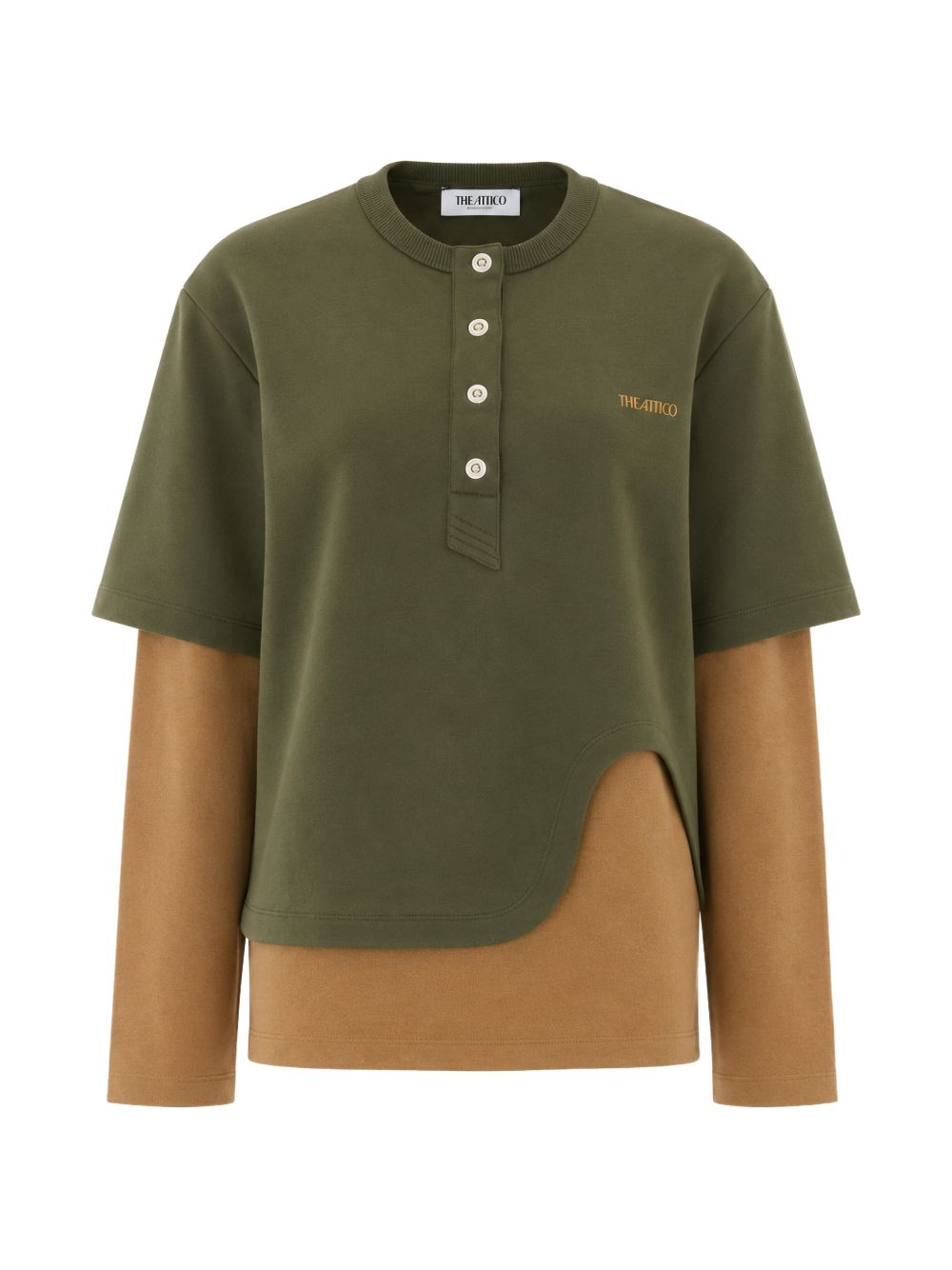 [The Attico] T-shirts Long Sleeve FW26 261WCF00028JJF007AA724