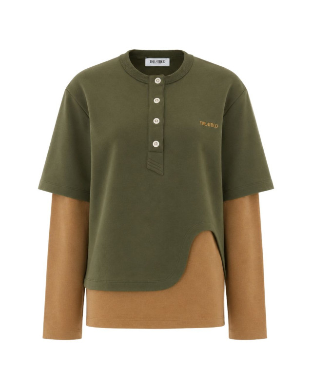 [The Attico] T-shirts Long Sleeve FW26 261WCF00028JJF007AA724
