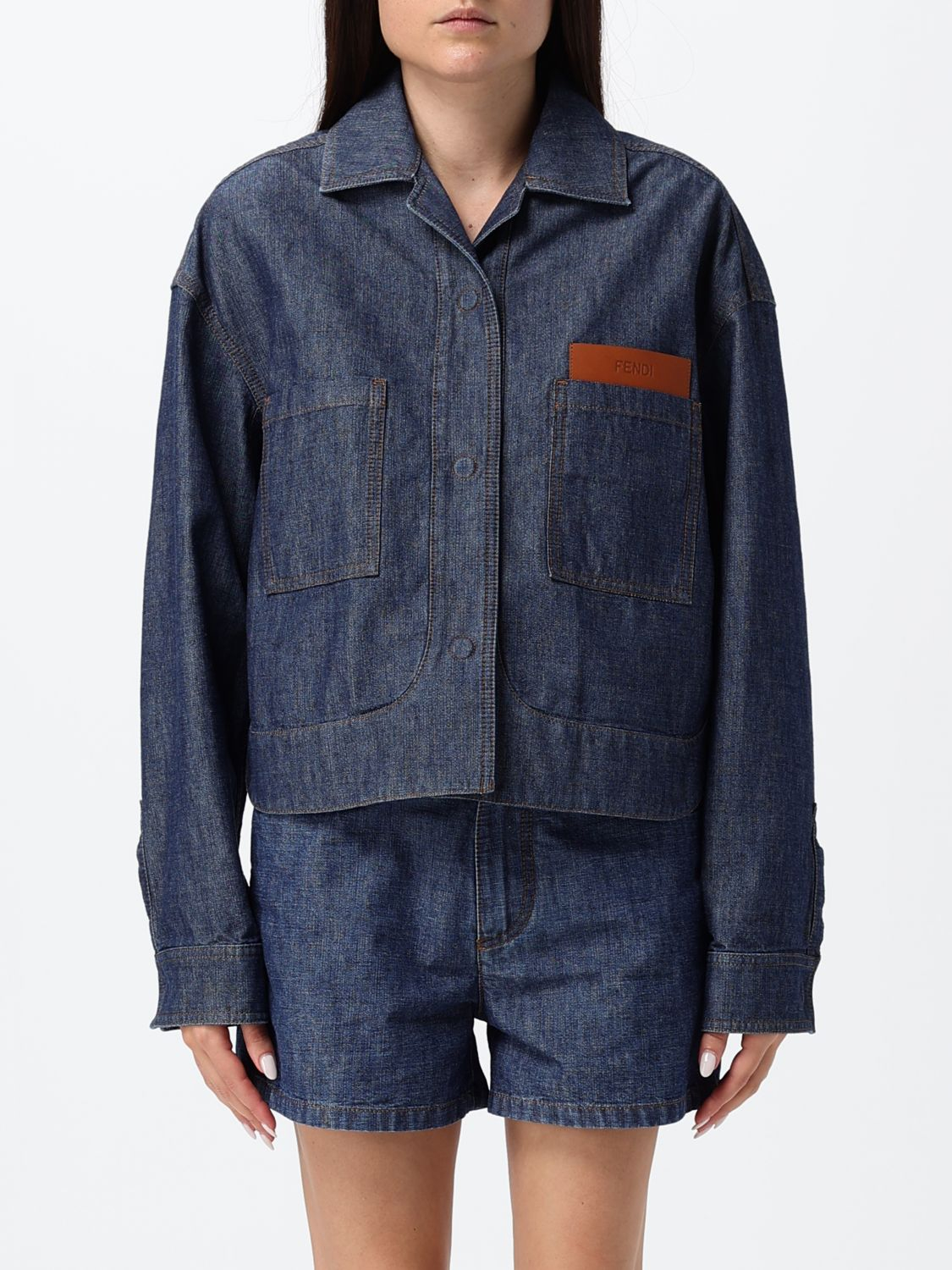 [Fendi] Denim Jacket FW26 FLF861AW8H F0QB0