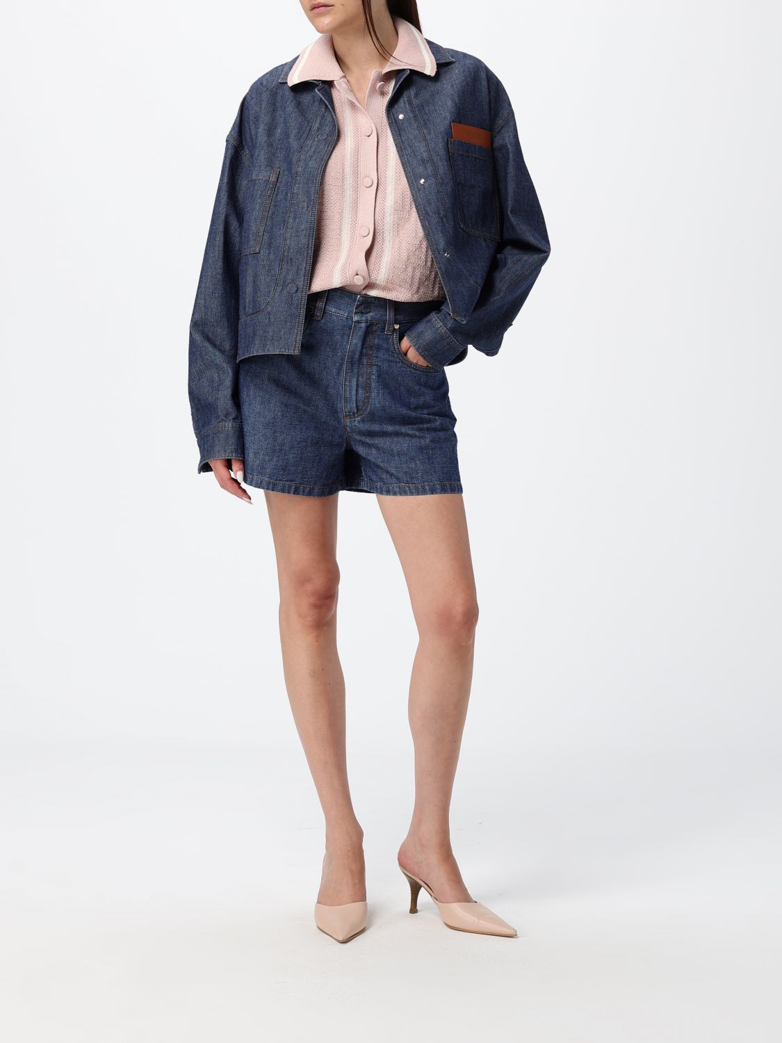 [Fendi] Denim Jacket FW26 FLF861AW8H F0QB0