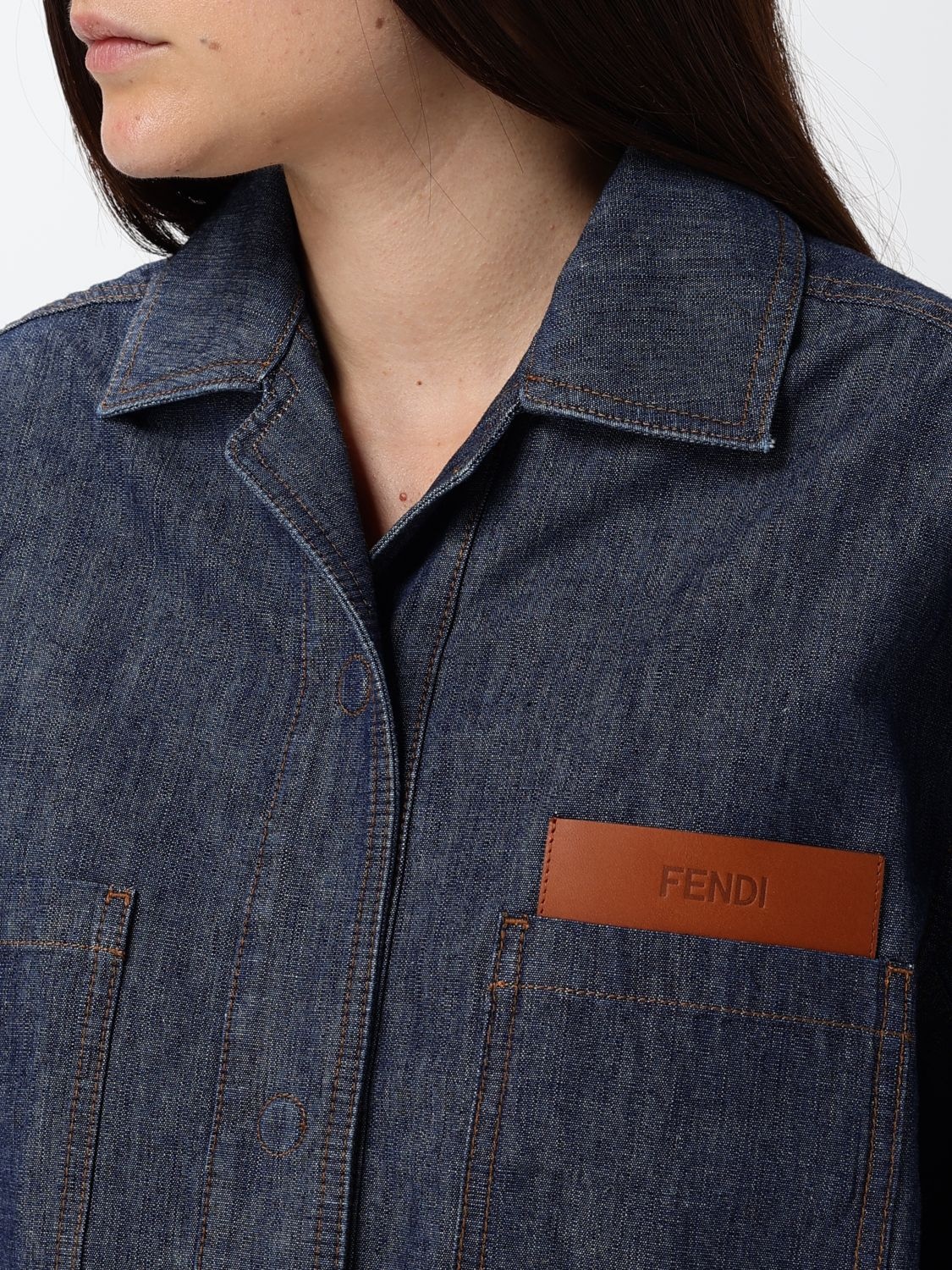 [Fendi] Denim Jacket FW26 FLF861AW8H F0QB0