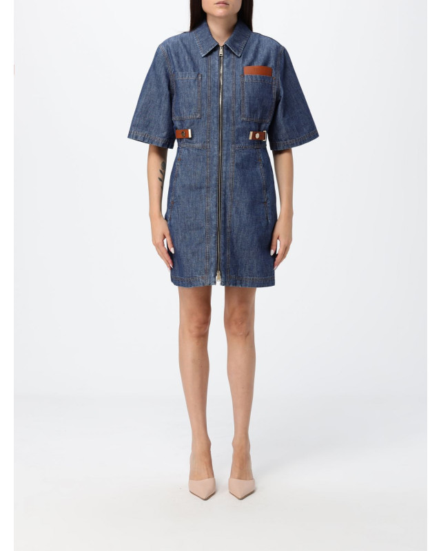 [Fendi] Short sleeve dress FW26 FLD576AW8H F0QB0