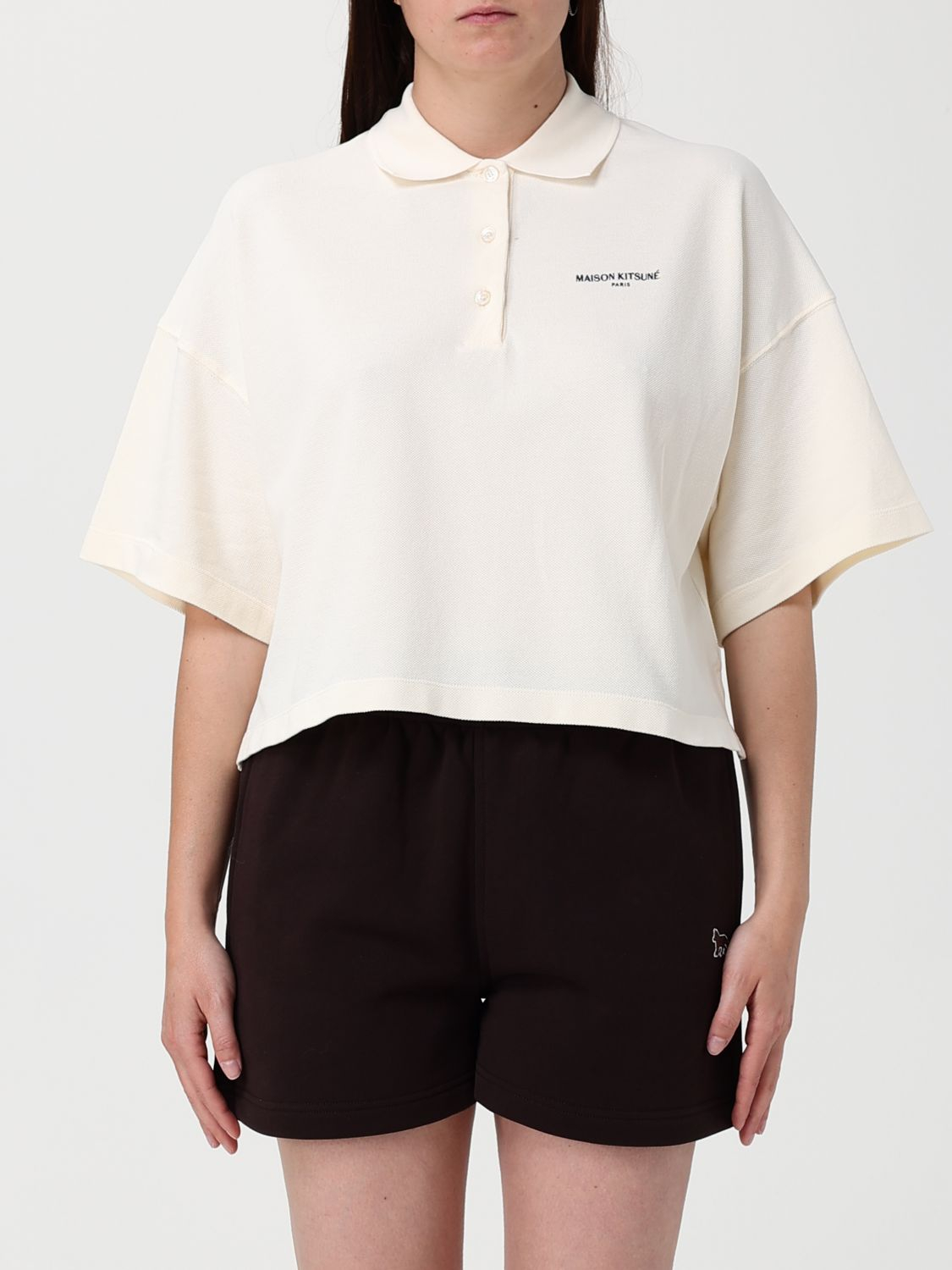 [MAISON KITSUNE] T-shirts Short Sleeve SS26 QW00201KP0001 0063