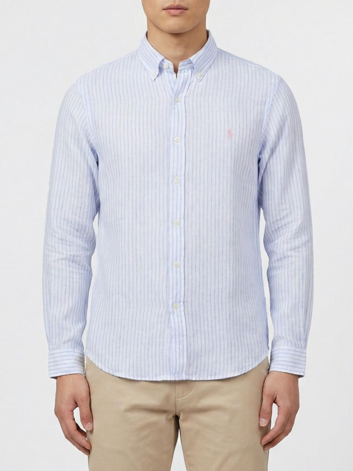 [Polo Ralph Lauren] Shirts Long Sleeve SS26 710B15647 002