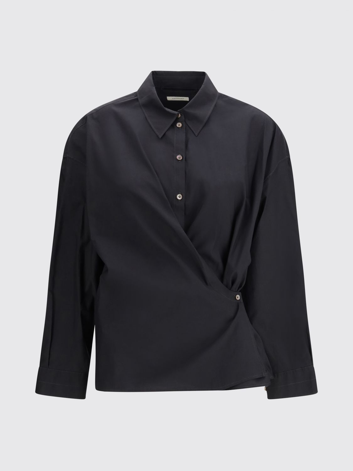 [LEMAIRE] Shirts Long Sleeve SS26 SH1141LF1500 BK998