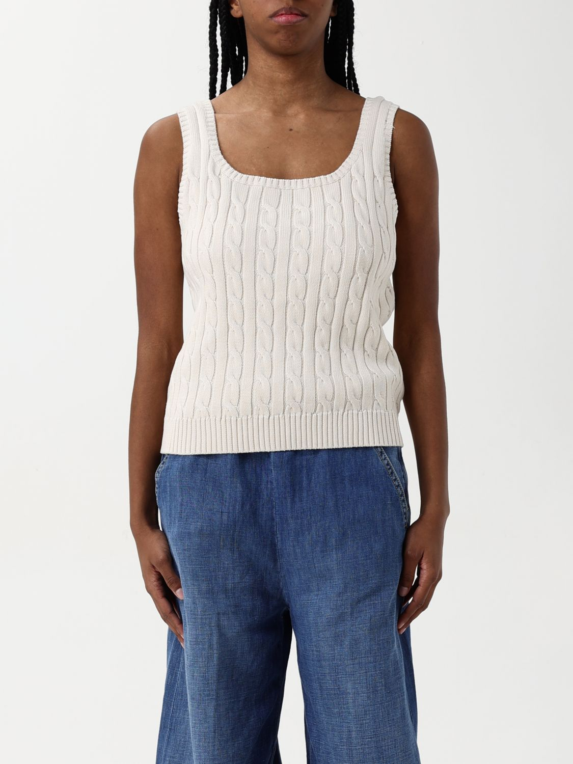 [LAUREN RALPH LAUREN] Tank top SS26 200862152 001