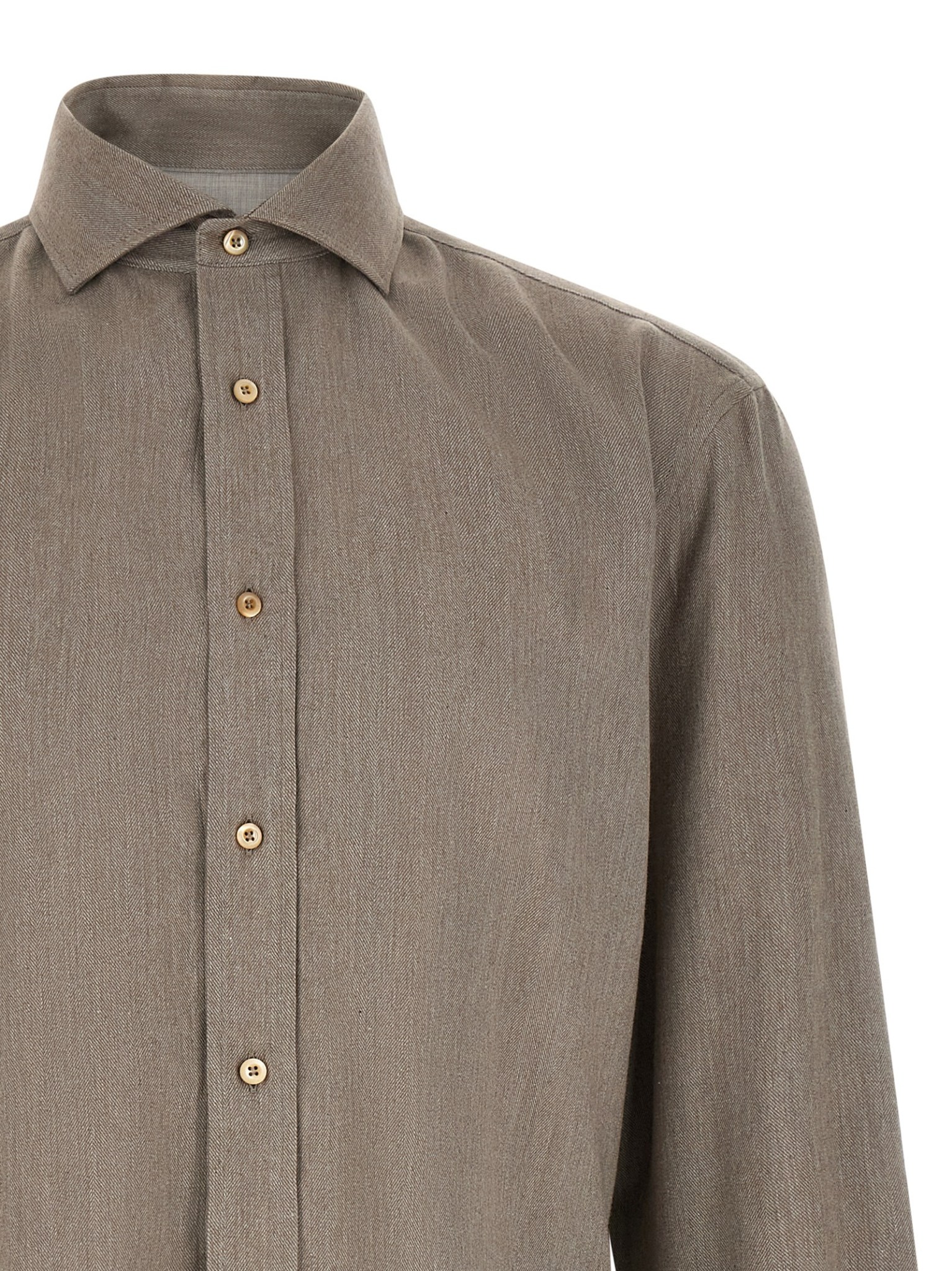 [Brunello Cucinelli] Shirts Long Sleeve FW26 MY6370627C024