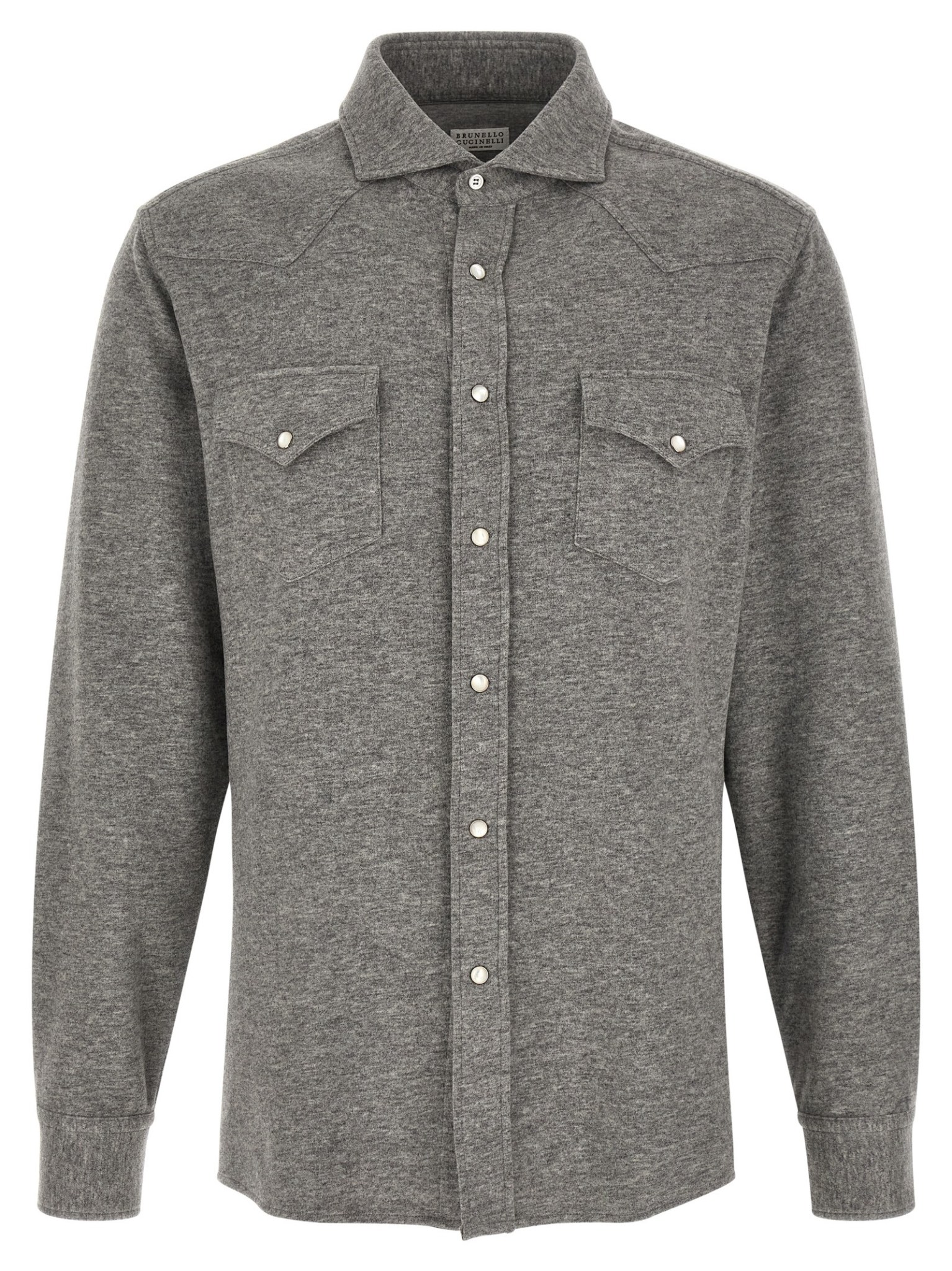 [Brunello Cucinelli] Shirts Long Sleeve FW26 MM840KC01C8469
