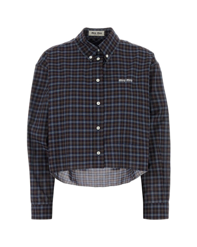 [Miu Miu] Shirts Long Sleeve FW26 MK1659SOOO19U3 F057W