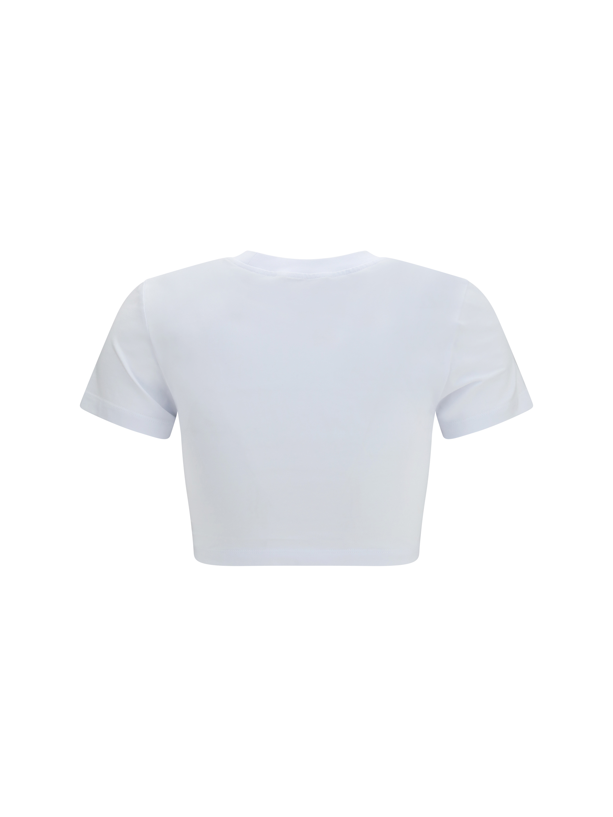 Angels patch cropped T-shirt