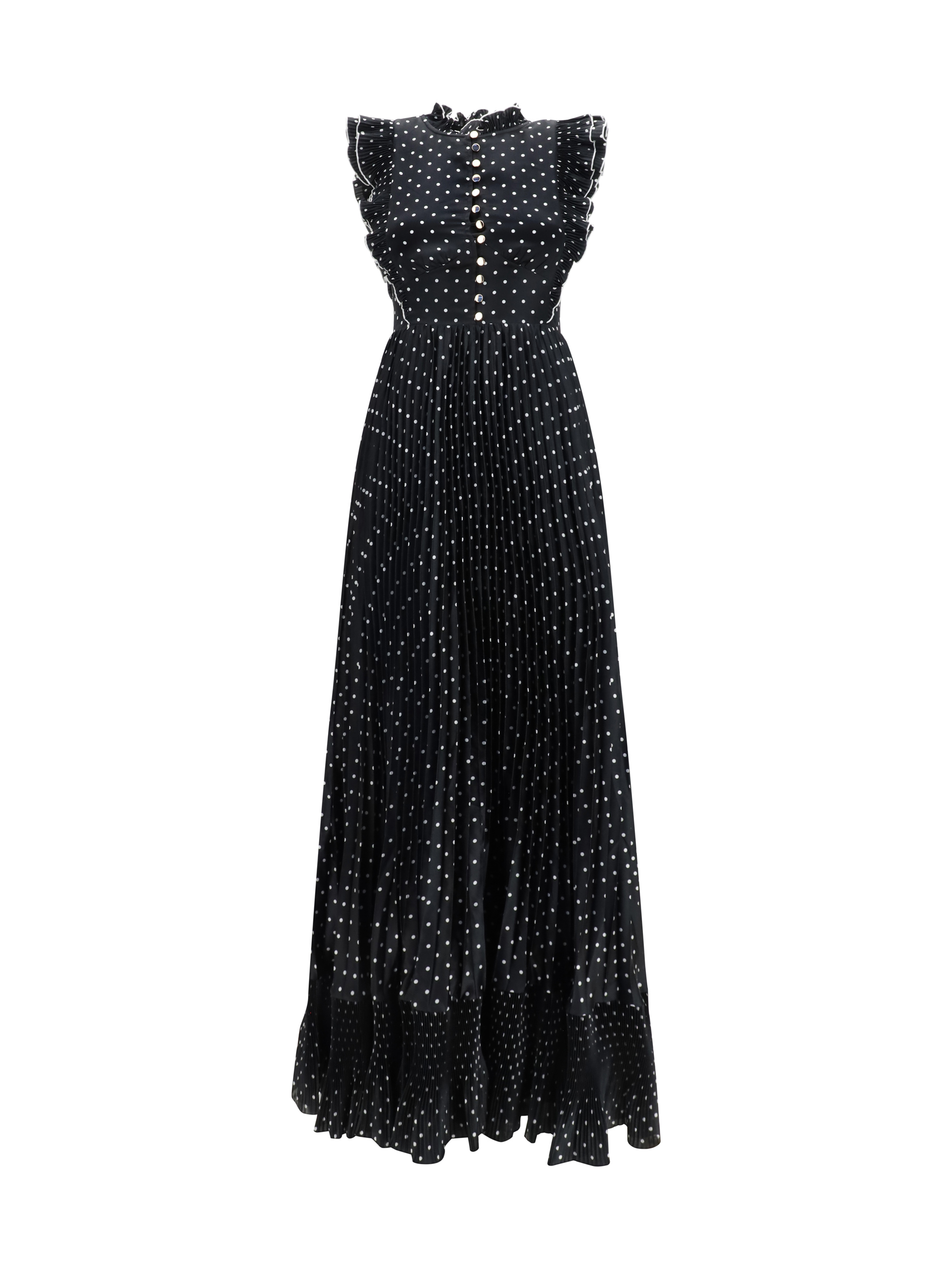 Polka dot long Dress