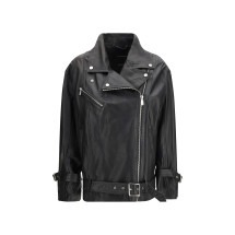 Leather biker Jacket