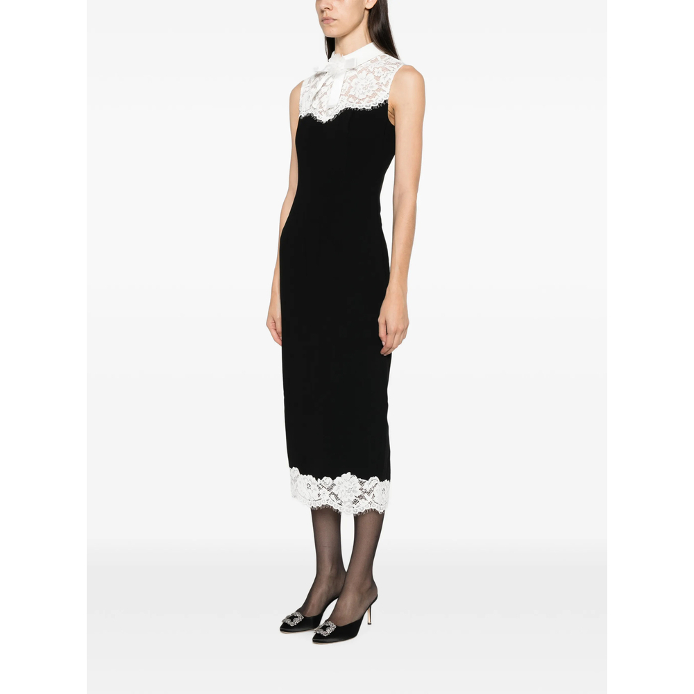 [Self-portrait] Sleeveless dress FW26 AW26-019M-B  BLACK