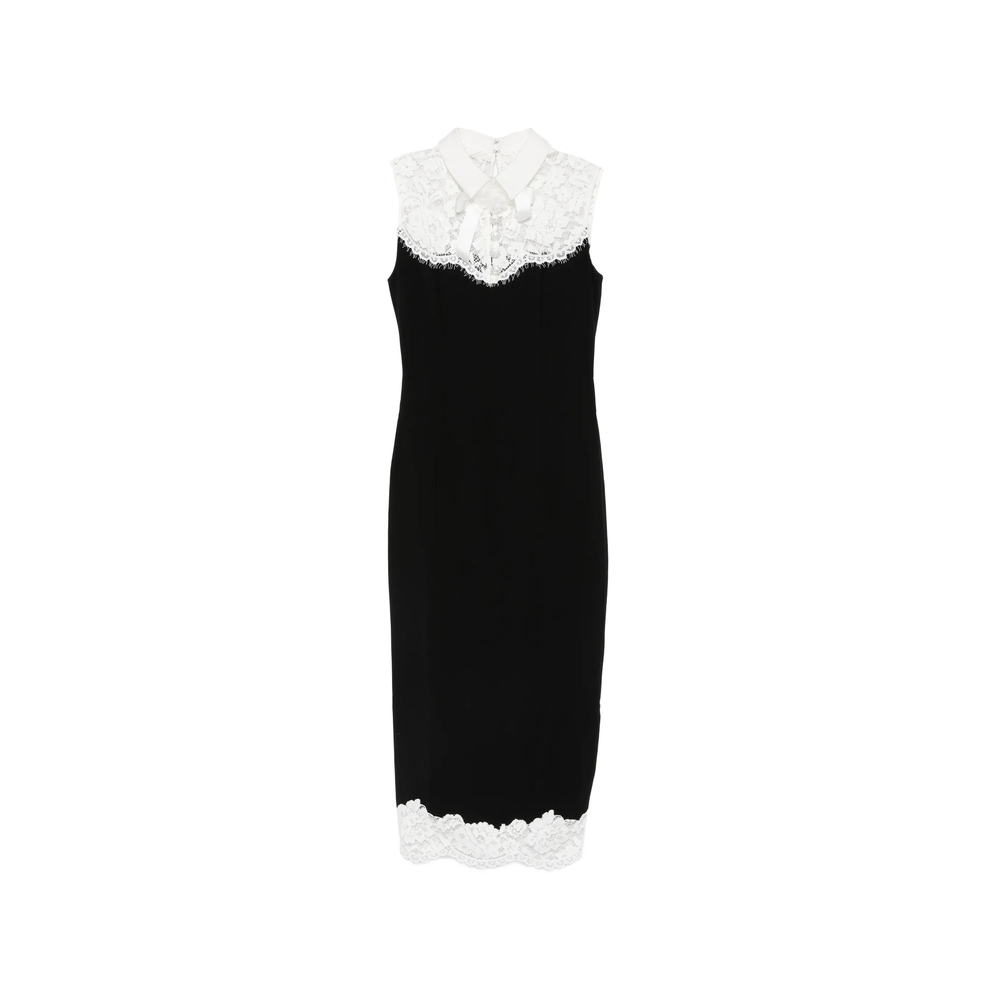 [Self-portrait] Sleeveless dress FW26 AW26-019M-B  BLACK