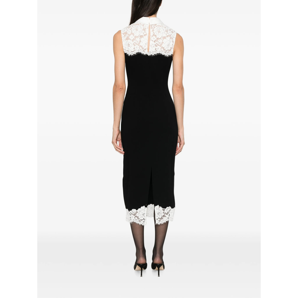 [Self-portrait] Sleeveless dress FW26 AW26-019M-B  BLACK