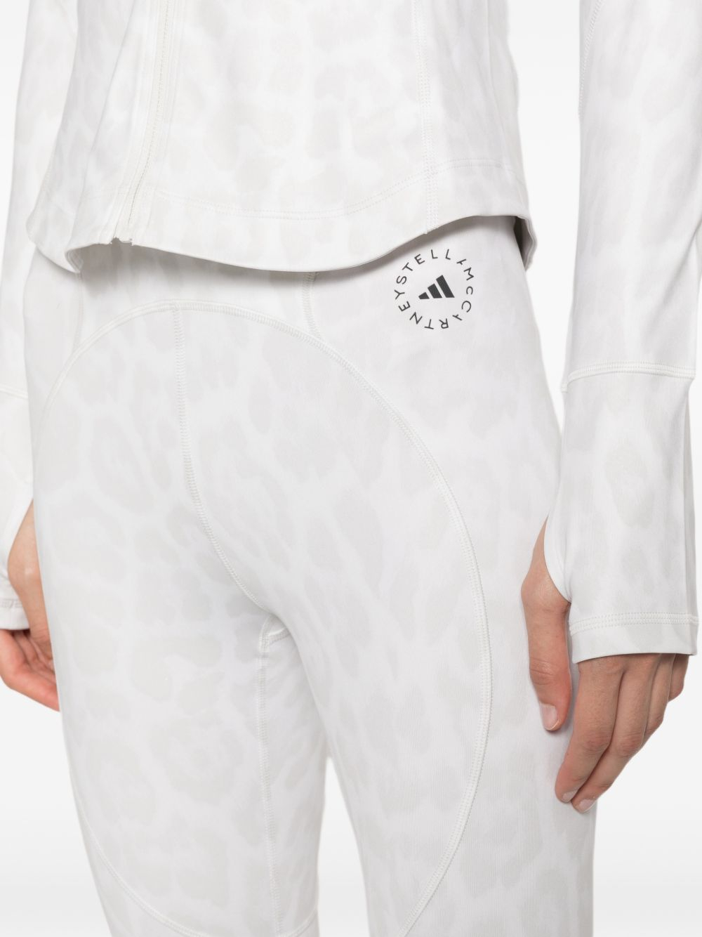 [Adidas By Stella McCartney] Leggings FW26 KR6170CWHITE/ORBGRY