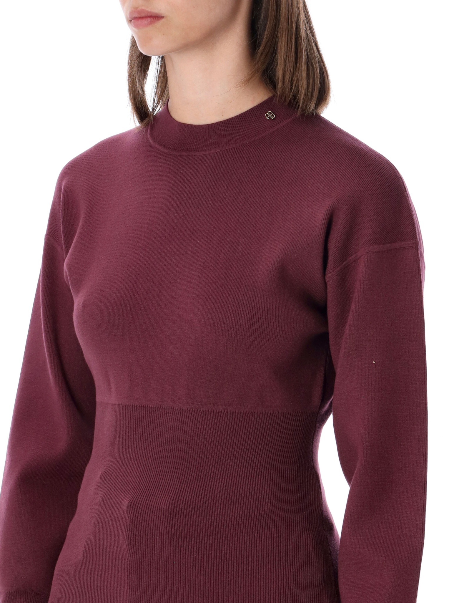 [Anine Bing] Knitwear FW26 A0812717BGN28BURGUNDY