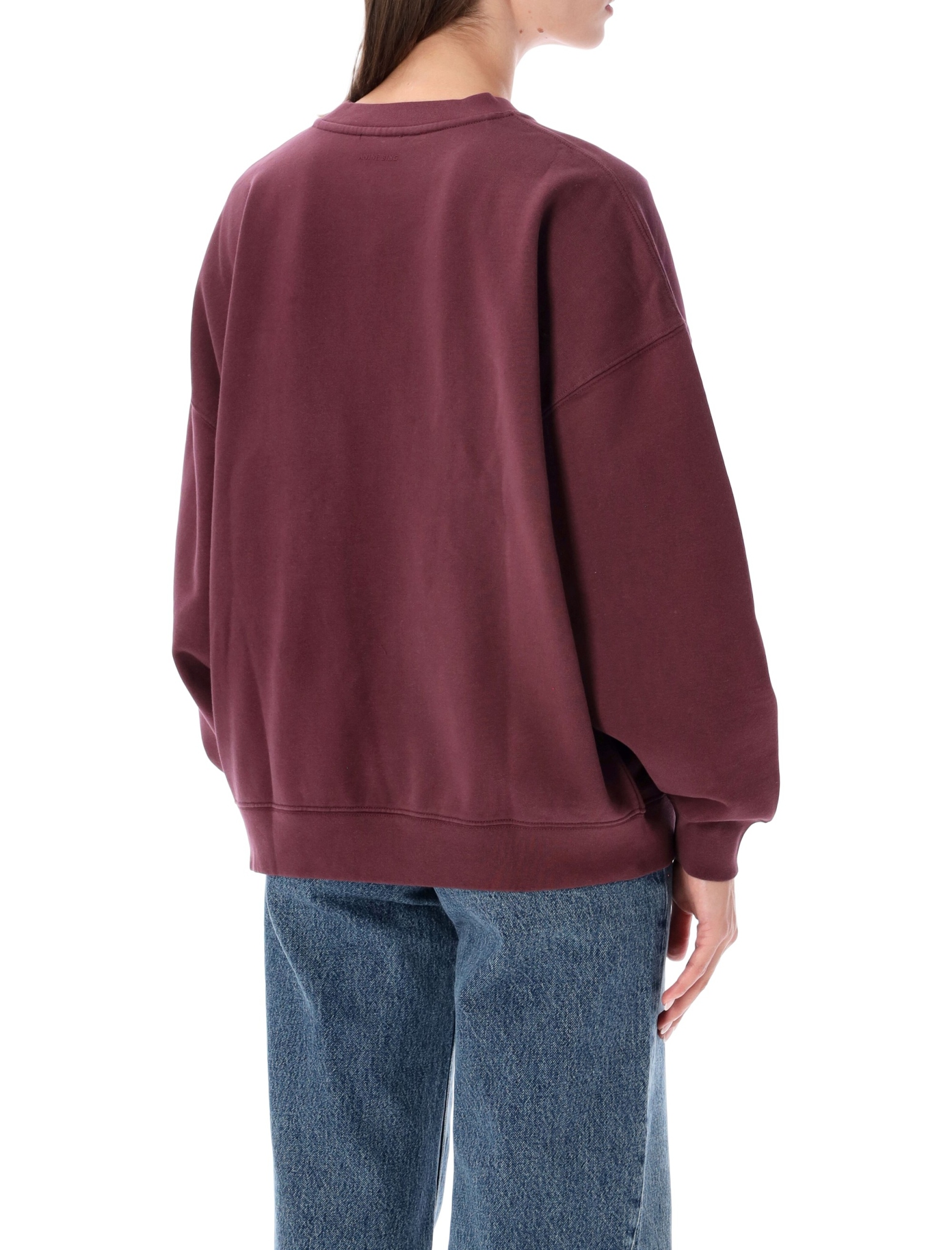 [Anine Bing] Sweatshirt FW26 A0812601BGN28BURGUNDY