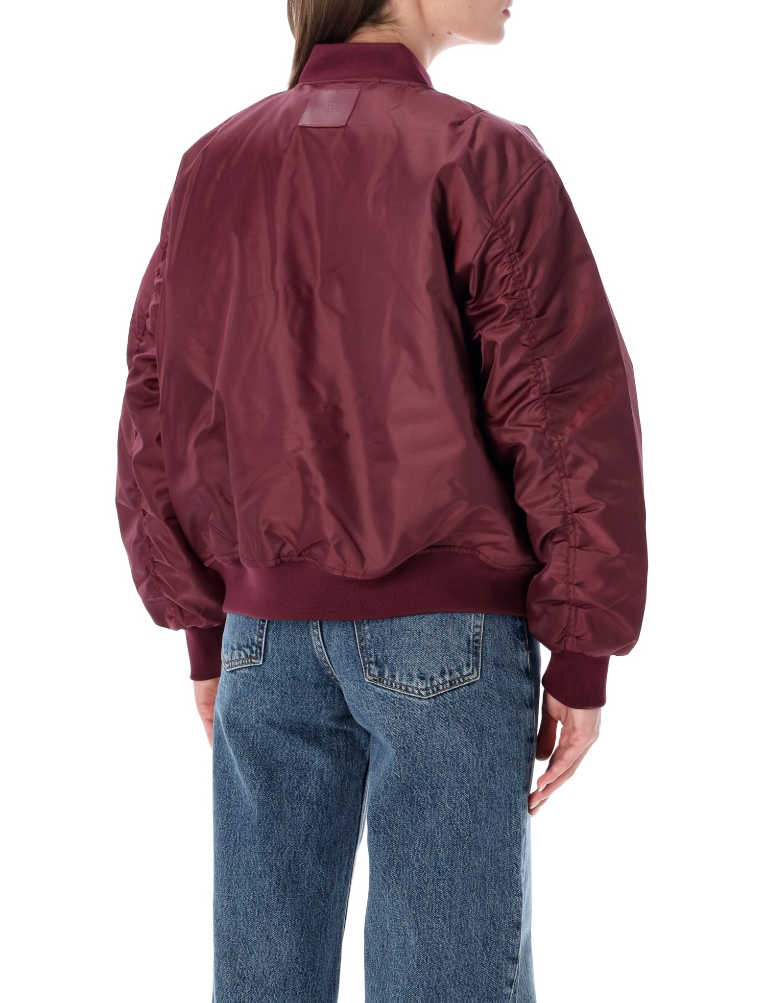 [Anine Bing] Coat FW26 A0110490BGN28BURGUNDY
