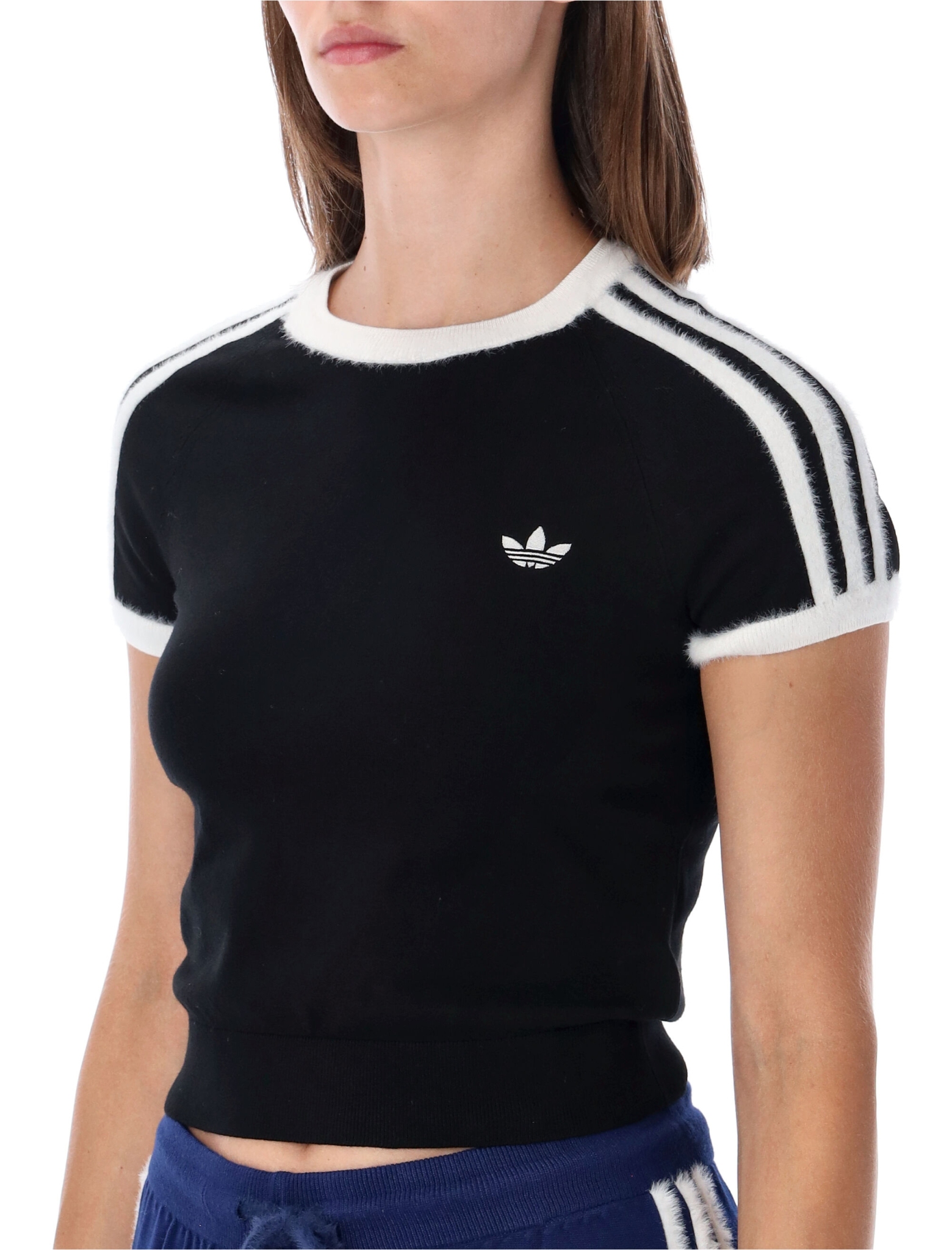 [ADIDAS ORIGINALS] Knitwear FW26 KS7375BLACK/WHIT
