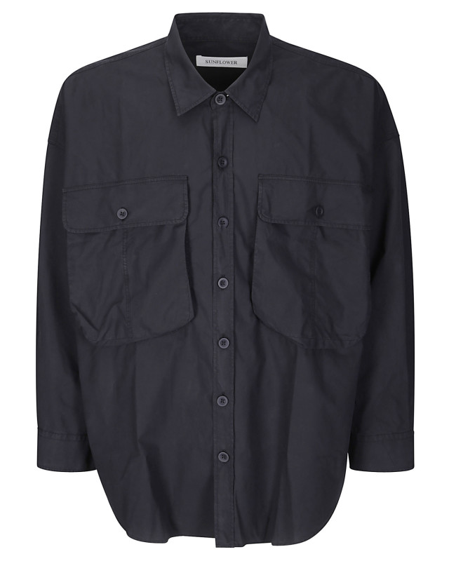 [Sunflower] Shirts Long Sleeve FW26 1329 BLACK