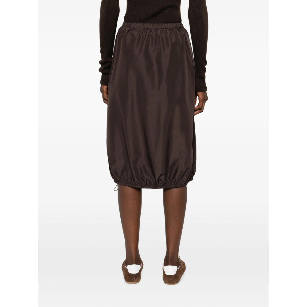 [Cecilie Bahnsen] Midi skirt FW26 RTW17007 FIE BROWN