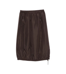 [Cecilie Bahnsen] Midi skirt FW26 RTW17007 FIE BROWN