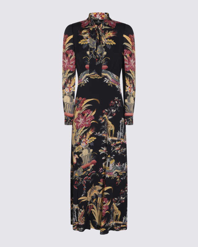 [Etro] Long sleeve dress FW26 WRHA055299SP41EX0813