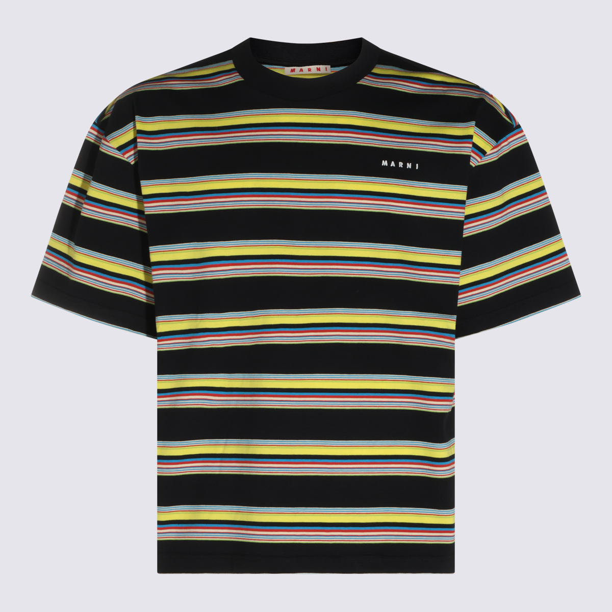 [Marni] T-shirts Short Sleeve FW26 HUJY0001S0UTC682STY48