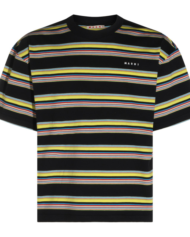[Marni] T-shirts Short Sleeve FW26 HUJY0001S0UTC682STY48