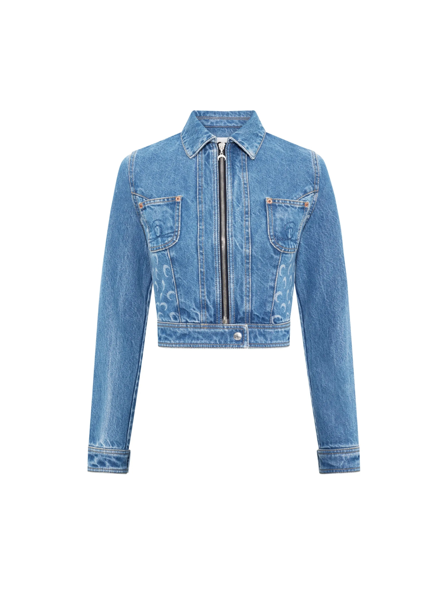 [MARINE SERRE] Denim Jacket SS26 WJA076ACDEN0002BL05
