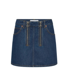 [MARINE SERRE] Mini skirt SS26 WSK135ARDEN0002BL80