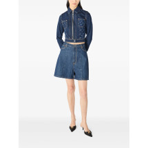 [MARINE SERRE] Shorts SS26 WSH018ARDEN0002BL80