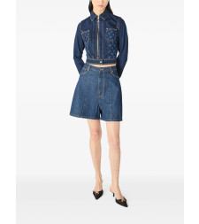 [MARINE SERRE] Shorts SS26 WSH018ARDEN0002BL80